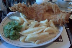Fish, Chips & Peas