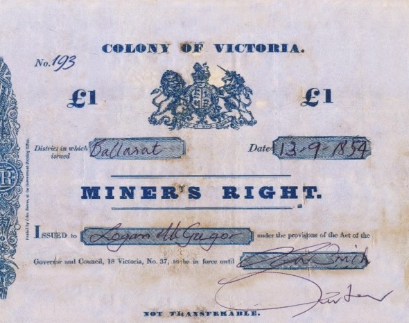 Required Mining Certificate