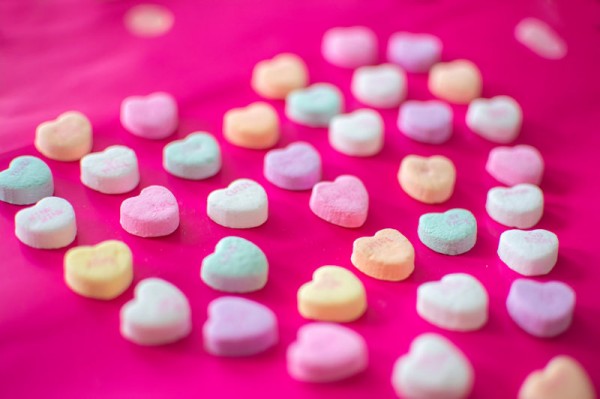 Candy Valentine Hearts